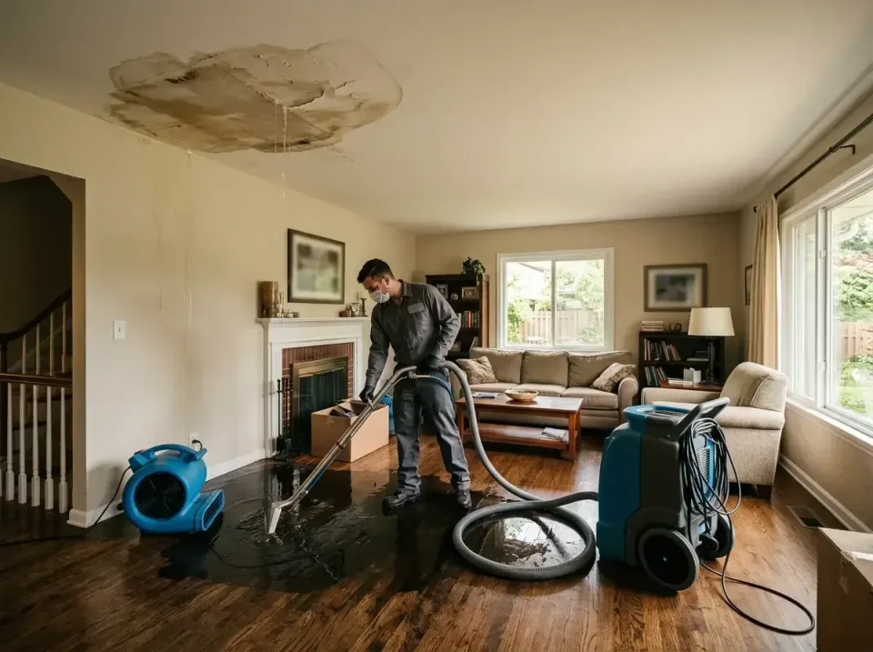attic-pipe-burst-ceiling-drip-008 — frequently asked questions, Water Damage Restoration & Carpet Care in Westover, AL
